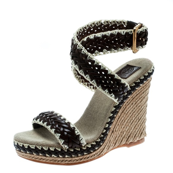 Tory Burch Shoes - Tory Burch “Lilah” Wedge Espadrille Sandals